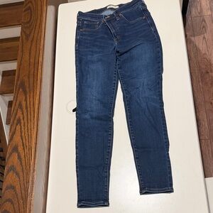 Madewell Dark Blue Skinny Jeans